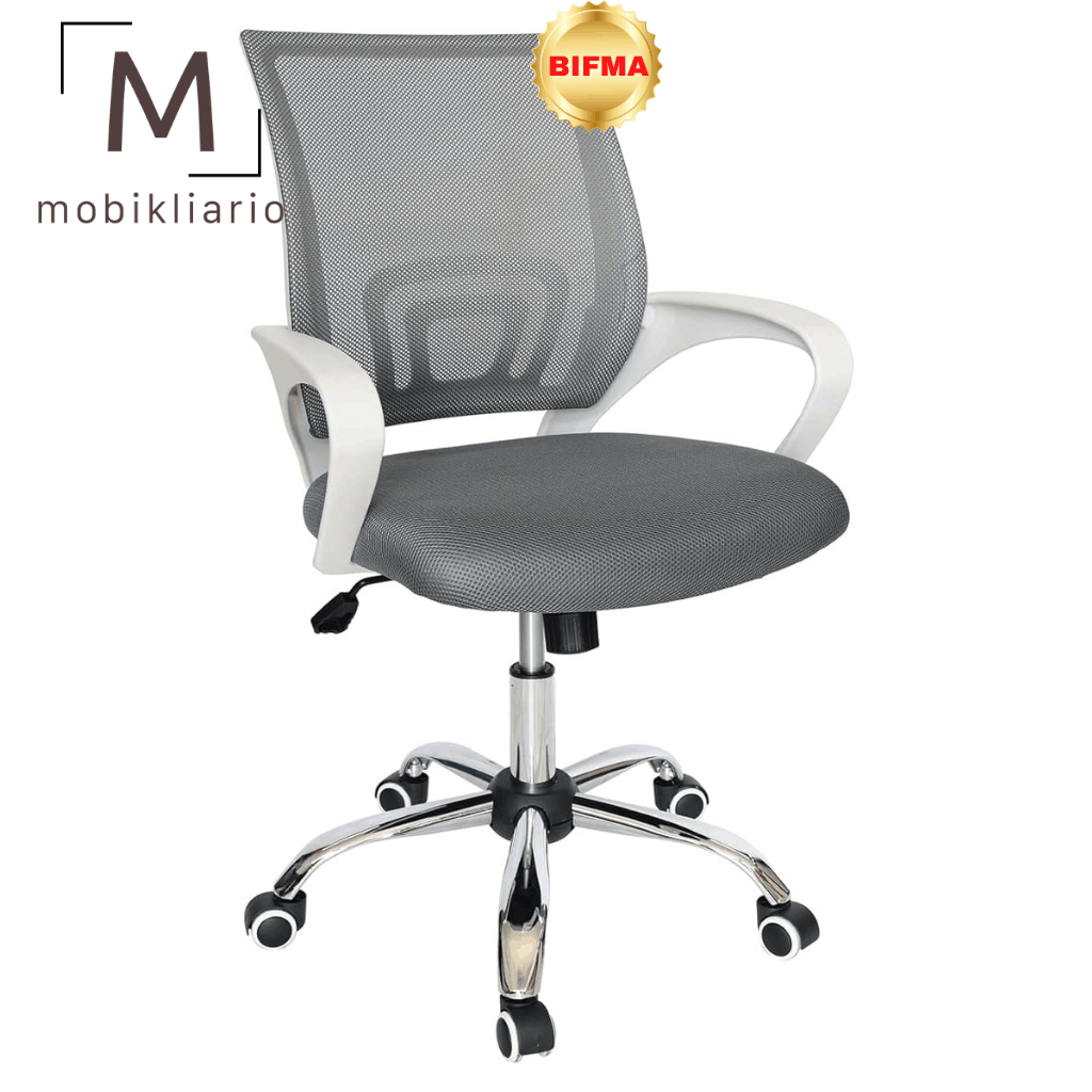Silla Oficina Ejecutiva Black Jack Blanco